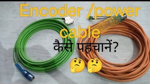 Siemens Servo motor ki Power cable & Encoder cable.#sinumerik #siemens #servomotors