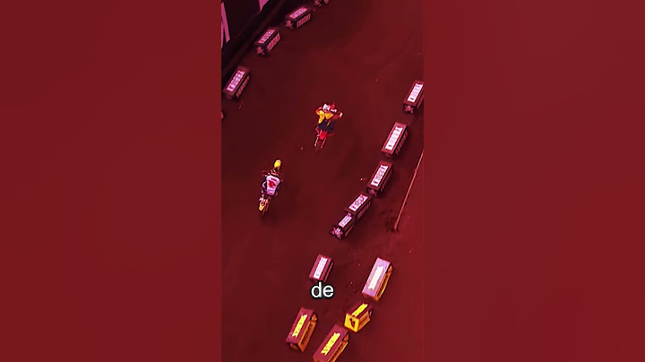 This bike overtook him but these were the consequences