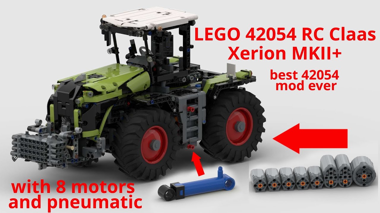 LEGO TECHNIC  CLAAS XERION  TRAC   Speed Build for