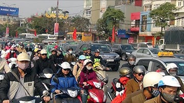 Tin Tức 24h: Cửa ngõ giao thông Hà Nội ùn tắc ngày giáp Tết