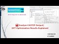 How to Analyze CASTEP Output in Material Studio | DFT Optimization Results Explained Step-by-Step