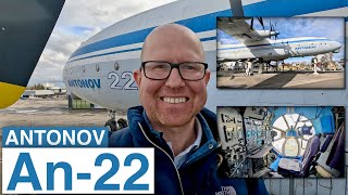 Guided tour through the world's largest turboprop  the Antonov An22