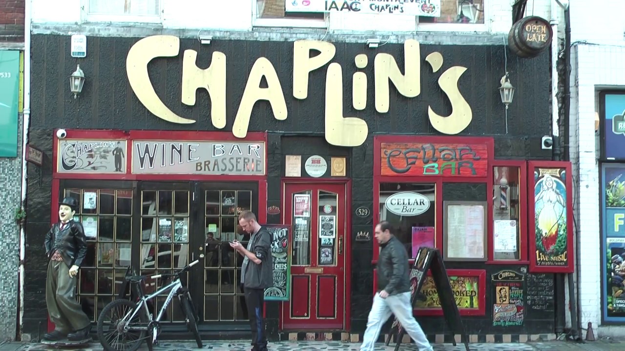 Chaplins and Cellar Bar- Best Beer Garden in Britain