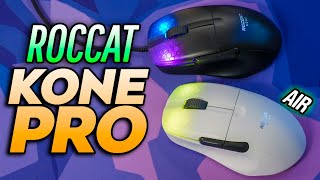 Roccat Kone Pro & Pro Air Review - Another 2021 TOP Wireless Mouse?