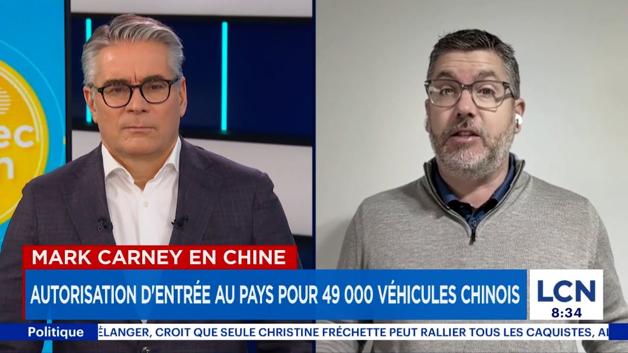 Les véhicules électriques chinois débarquent au Canada: bonne nouvelle?
