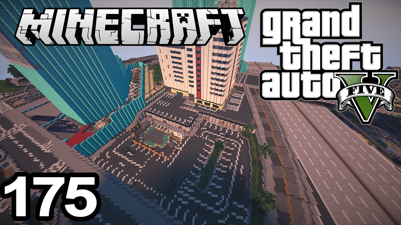 Grand Theft Auto 5: Los Santos 1:1 Scale Minecraft Map