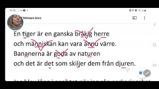 Uttal - En tiger är en ganska bråkig herre