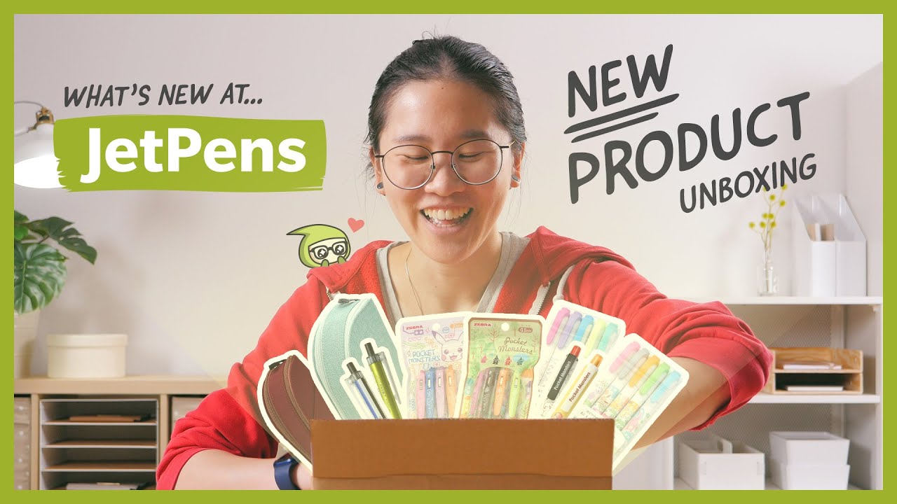 What's NEW at JetPens? Unboxing this week's STATIONERY RELEASES! - YouTube