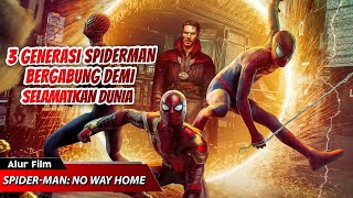 3 GENERASI SPIDERMAN BERGABUNG DEMI SELAMATKAN DUNIA | ALUR CERITA FILM SPIDERMAN NO WAY HOME (2021)