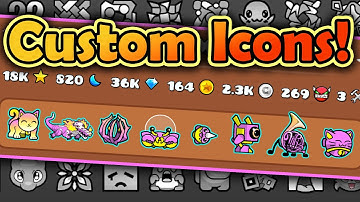 How to import custom icons into Geometry Dash 2.2!