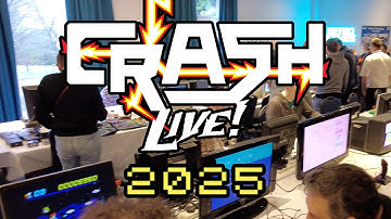 Crash Live 2025 - ZX Spectrum Retro Gaming Event - Kenilworth