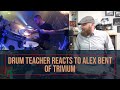 Drum Teacher Reacts to Alex Bent - Trivium - Kirisute Gomen - Ep 76