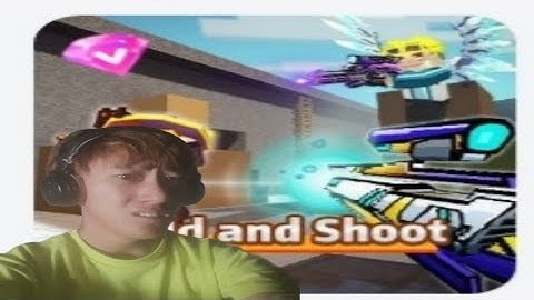 Playing ( build and shoot ) in blockman go part : 2 😊🤣