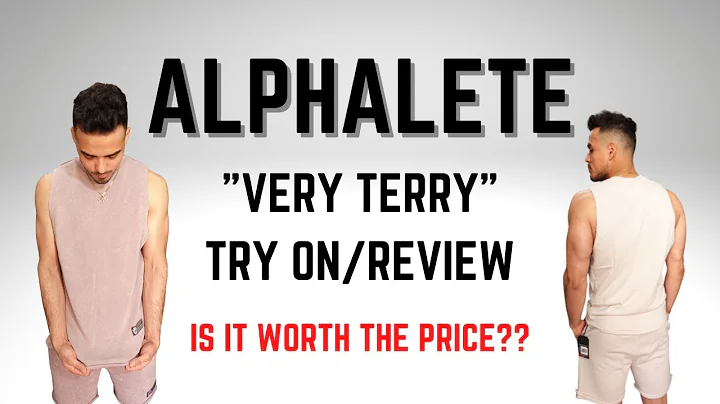 ALPHALETE VERY TERRY || Try On Haul