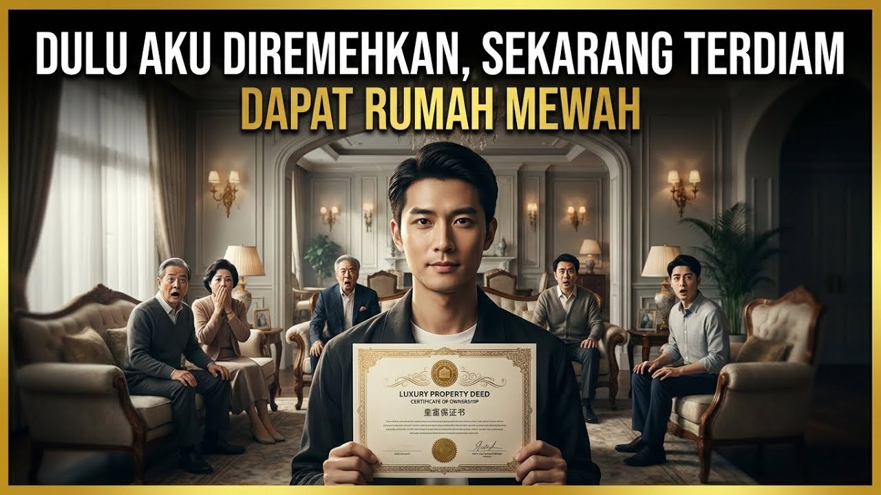 DIBUANG KELUARGA KARENA MISKIN! PULANG BAWA SERTIFIKAT RUMAH MEWAH – BUKTI MINDSET & KERJA CERDAS