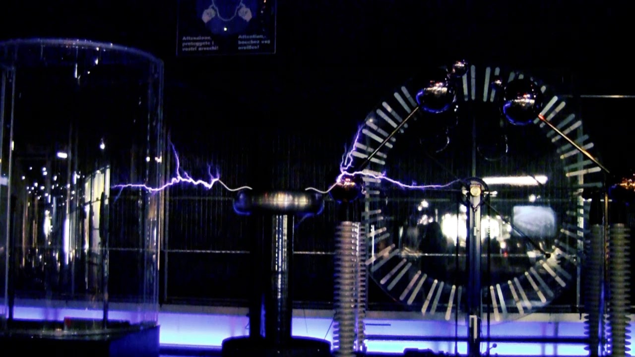 Singende Teslaspule im Technorama