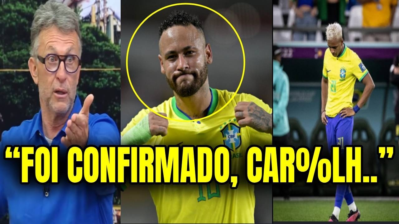 🚨 RODRYGO FORA DA COPA! Neymar vai assumir? Mídia entra em debate!