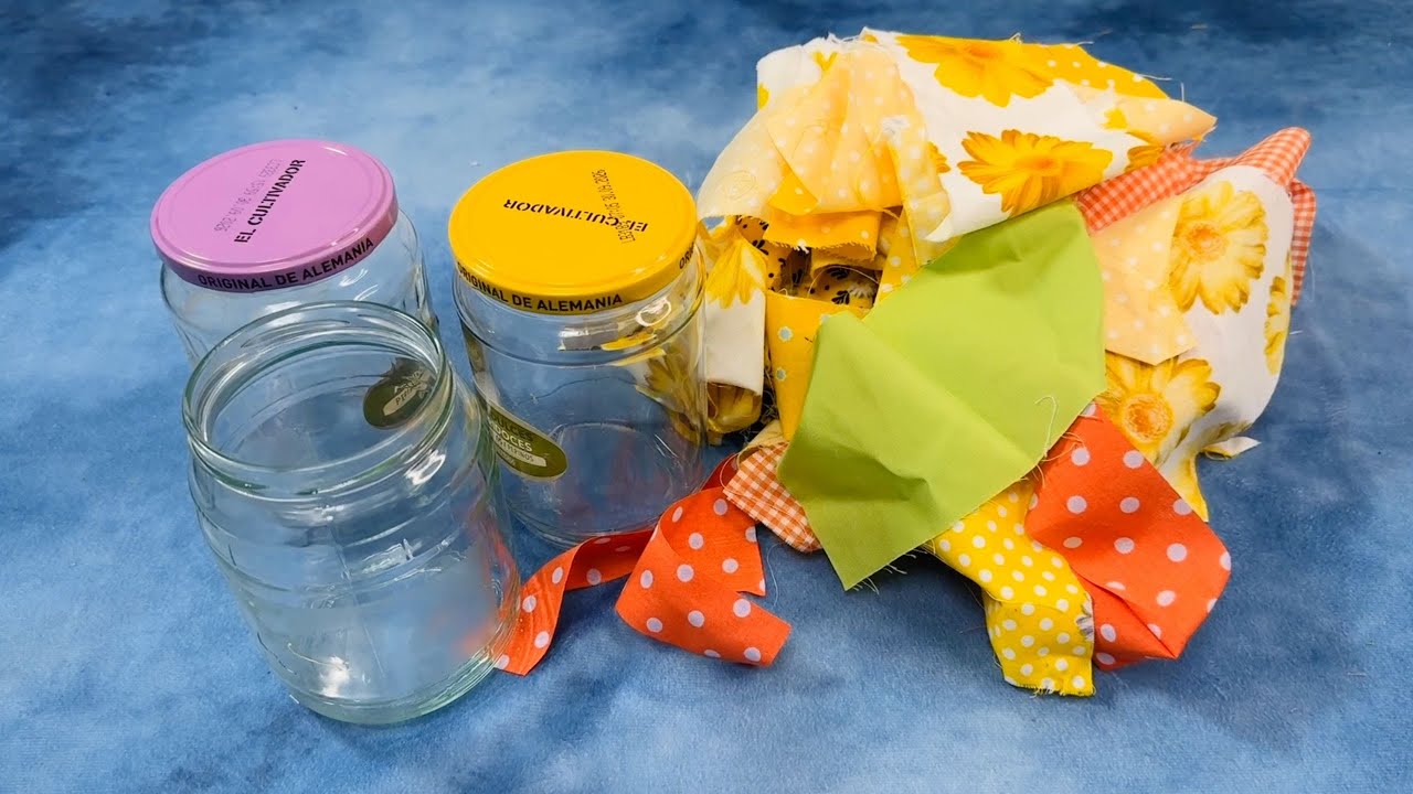 CREA REGALO CON TUS RETAZOS EVITANDO USO MASIVO DE PLÁSTICO