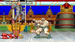 ZANGIEF Gameplay 💥 Street Fighter 2 💥 Champion Edition (Hardest Al)