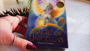 The Magic Of The Unicorns Oracle Cards ~ Unboxing & Full Flip Through
