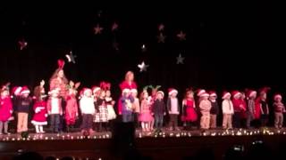Aiden's first Christmas show