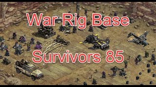 War Commander : War Rig Base : Survivors 85