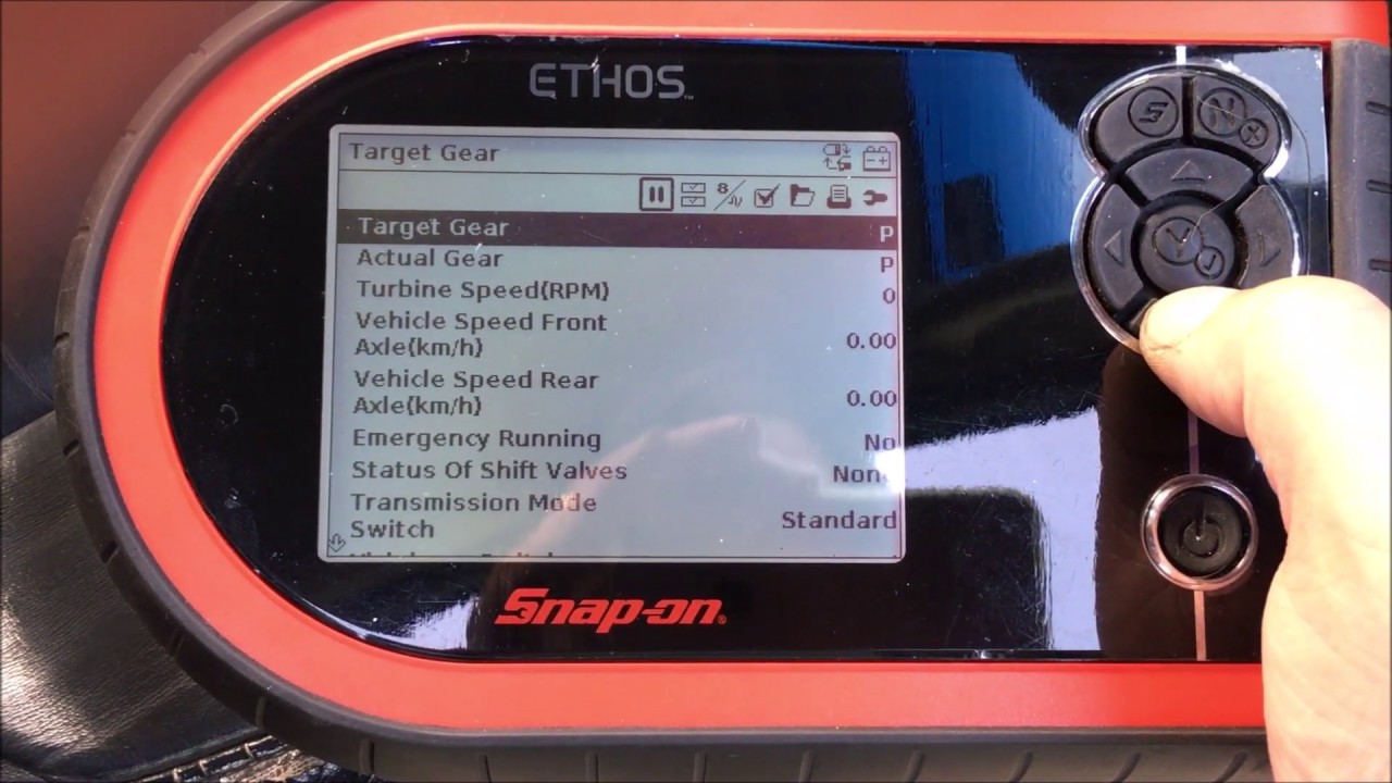Jeep Grand Cherokee 2.7 CRD - Snap On Ethos Diagnostics