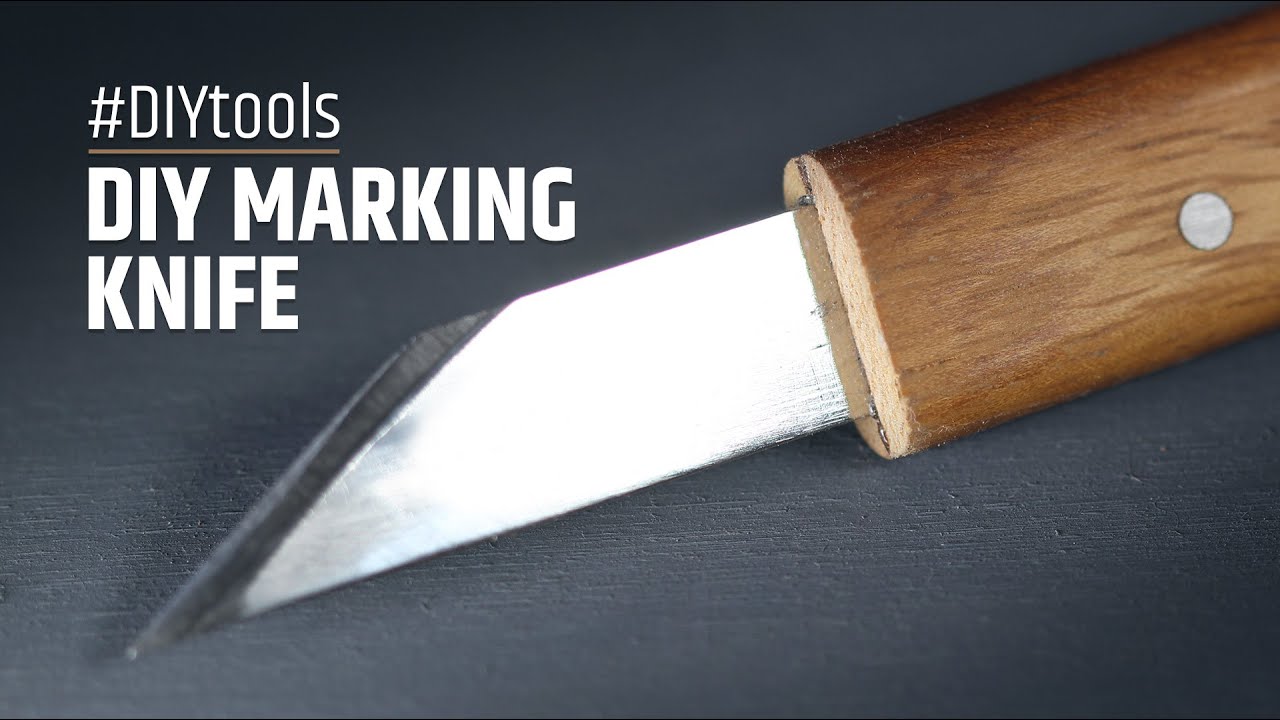 How to make a DIY marking knife YouTube