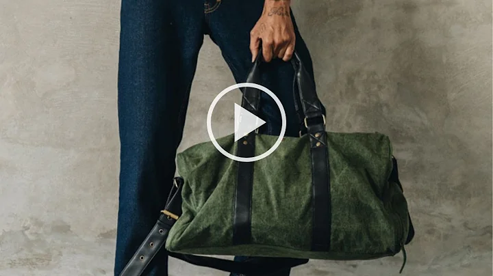 Vegan Leather Co. | Weekender Cactus Leather + Canvas
