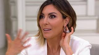 Diamonique Star Inside-Outside Hoop Earrings, Sterling Silver on QVC