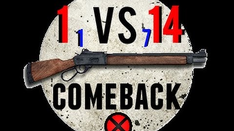 1 VS 14 + 1 VS 7  COMEBACK (FRONTIER RIFLE) - THE LAST OF US: REMASTERED MULTIPLAYER