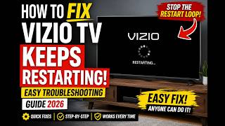 Vizio TV Restarting Itself? Check These 4 Things First