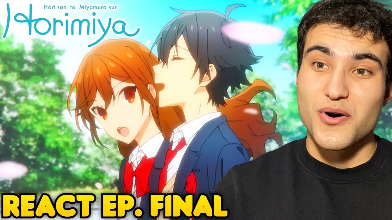 O FINAL DO ANIME! Hori e Miya ❤️ React Horimiya EP. 13 