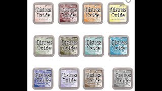 Just In - Tim Holtz 2018 Distress Oxide Inks and Reinkers