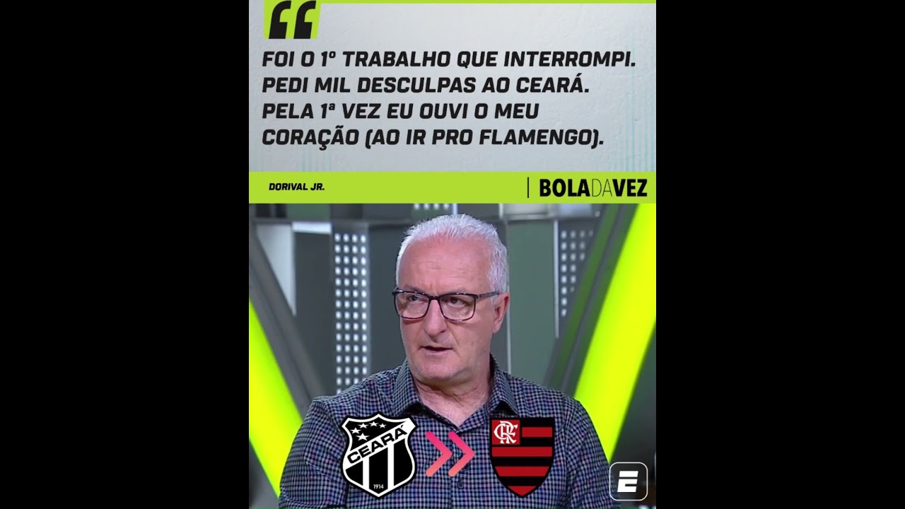 Dorival abriu o jogo sobre ida para o Flamengo #Shorts