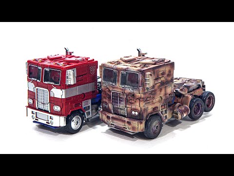 <strong>Transformers</strong> Movie 4 AOE Leader 2 <strong>Color</strong> REPAINT Evasion Optimus <strong>Prime</strong> Truck Vehicle Car Robot Toys