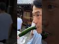 Trying Pickle on a Stick in Kyoto Japan (near Kiyomizu Temple)