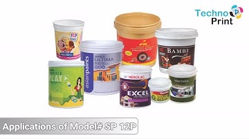 Heat Transfer Machine for Paint Bucket - Techno Print India