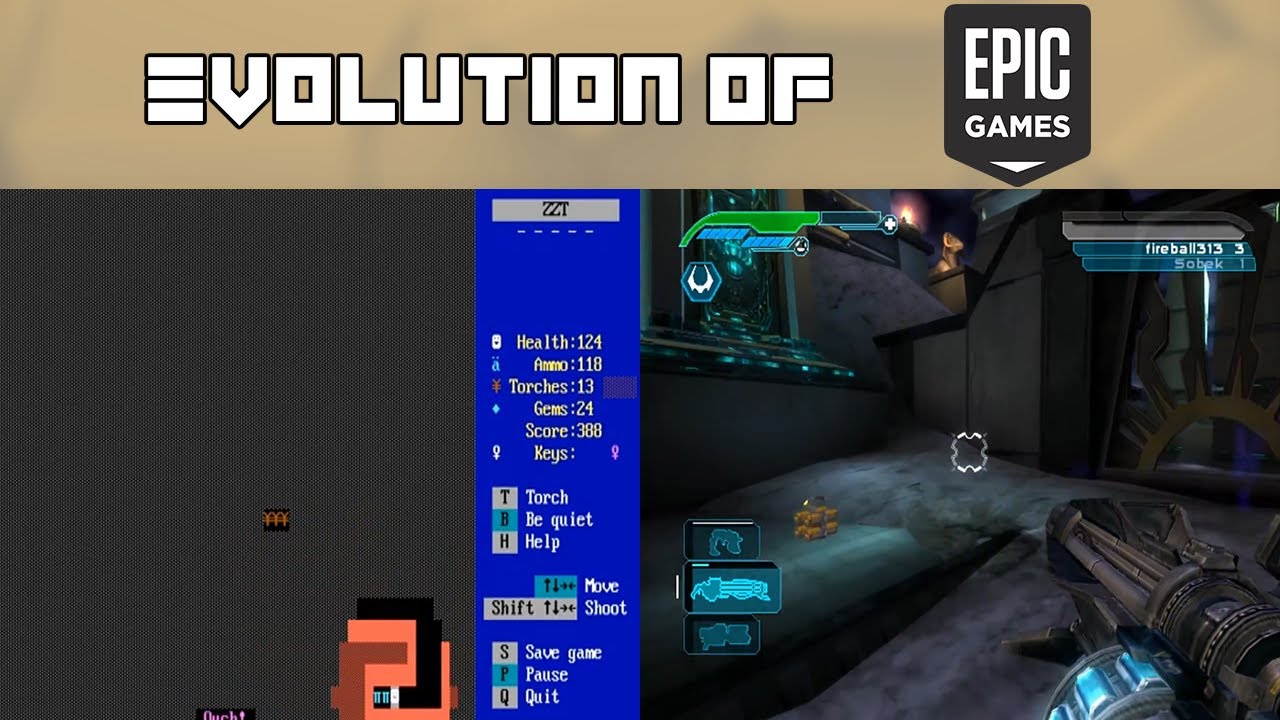Evolution of Epic Games [1991-2005] part 1 - YouTube