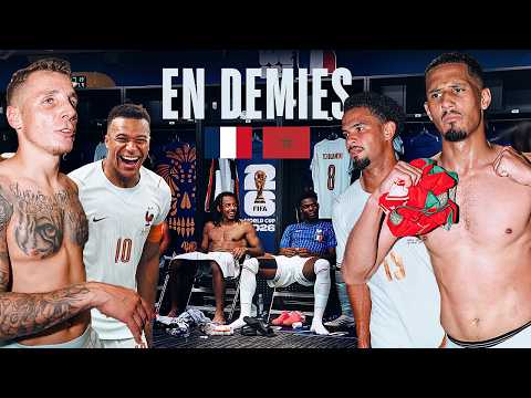 La JOIE et les mots des BLEUS dans le VESTIAIRE ! (Après-match France-Maroc)