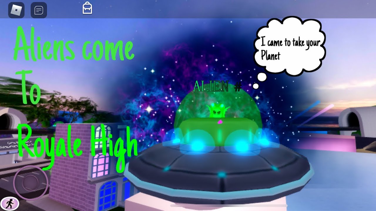 ALIENS COME TO ROYALE HIGH YouTube