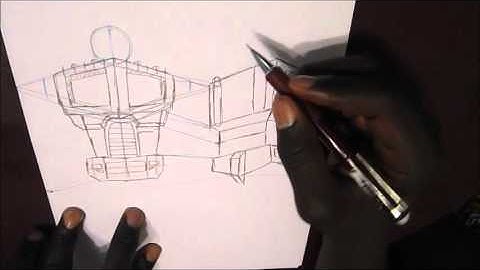 How to Draw Optimus Prime The torso part 2