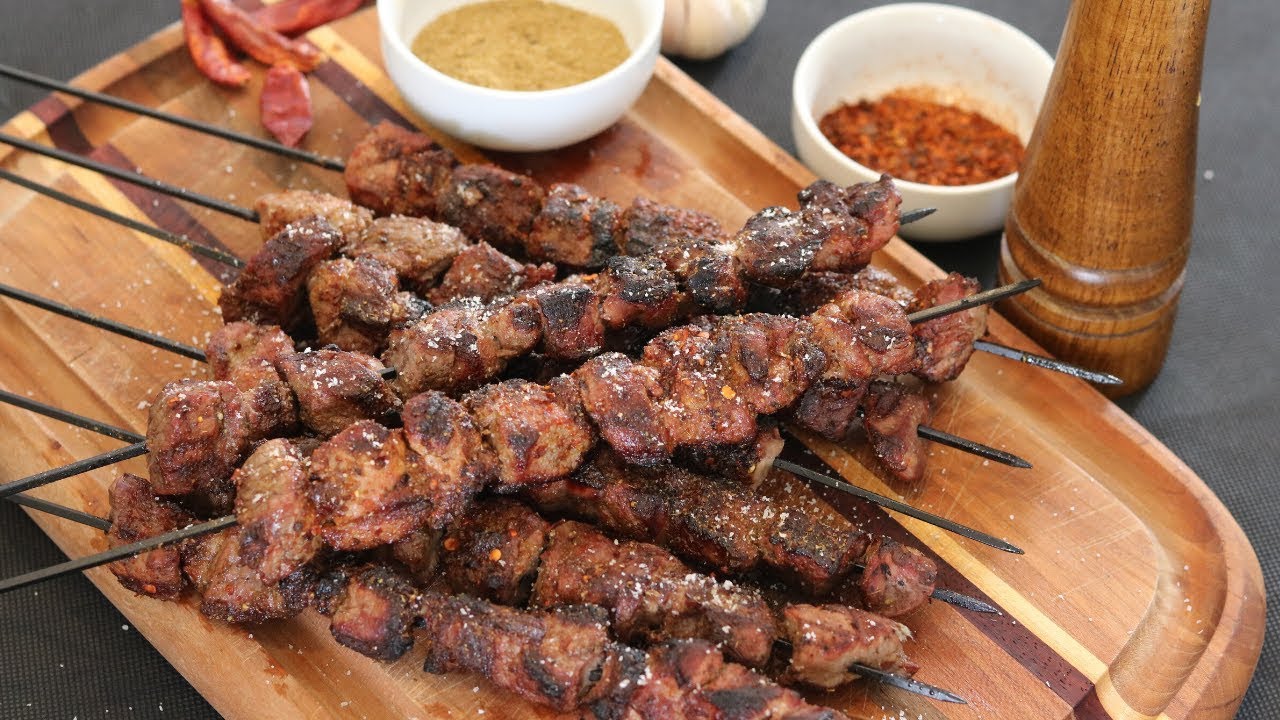 Barbecue Lamb Skewers Recipe | Souped Up Recipes