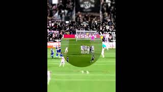 Messi Inter Miami X FC Barcelona free kick. messi footballsoccer footballshort football edit  ★