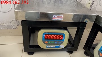 Hướng Dẫn Hiệu Chuẩn Calib Đầu Cân Điện Tử HP A501E