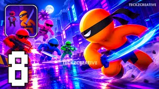 Stealth Master - Gameplay Walkthrough Part 8 - Ninja Killer – I Took Down EVERY Enemy (iOS, Android) screenshot 5