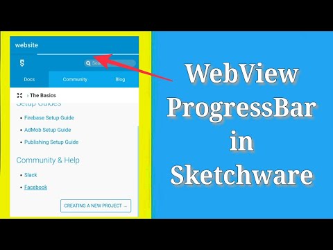WebView ProgressBar in Sketchware
