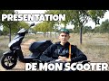 Prsentation de mon scooter peugeot kisbee black dition