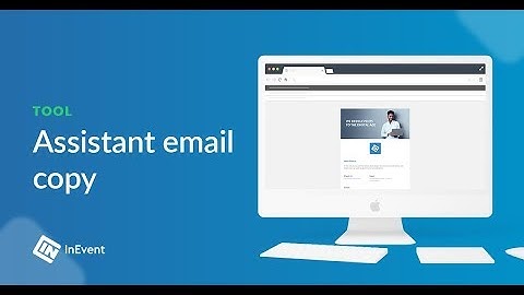 How to configure an assistant cc email | How To InEvent