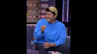 NOPEK 🤭🤭 gak kuat menatap mata LIVY || Nopek dan Llivy -  Tonight Show #shorts